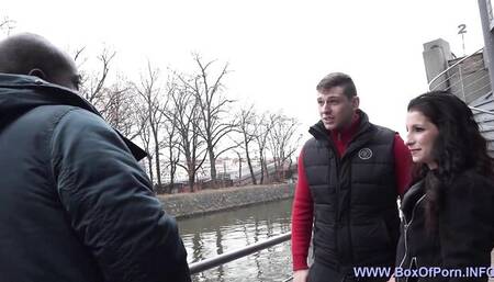 Cuckold movie with bouncy mademoiselle from Box Of Porn