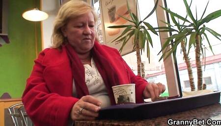 Tough hooker's granny games smut