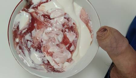 Creamy dish is ready