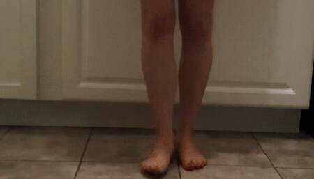 Crushing Bananas Barefoot