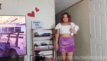 gamer diaper change humiliation ABDL