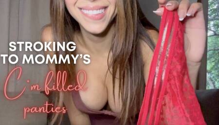 Stroke to Step-Mommy’s C*m Filled Panties
