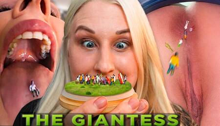 Giantess Eats You then Farts You into the Toilet with your friends