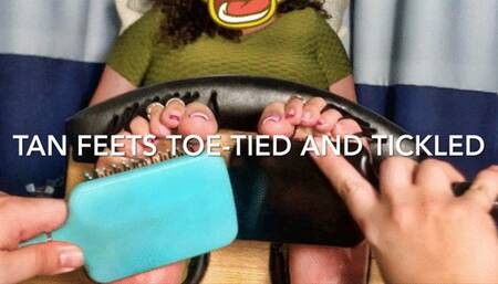 TanFeets Toe-Tied and Tickled