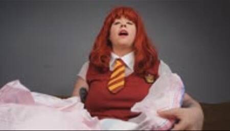 Hermione Regresses you to DIAPERS! MP4 640
