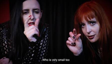 Mel and Nara locking that loser