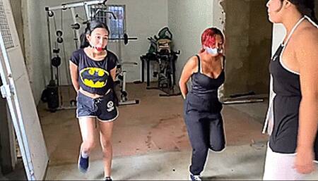 No Pain, No Gain: An Intense Day of Fitness, Discipline and Gags at Mary's Training Camp (wmv)