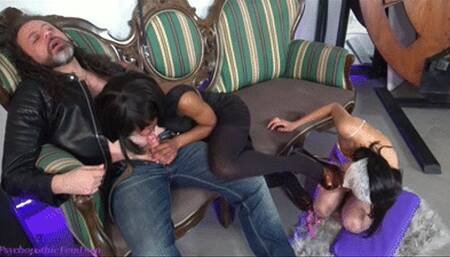 Una Bella Serata ( Only Foot Domination Scene ) A Beautiful Evening ( Only Foot Domination Scene )