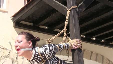 The Spain Files - Katarina Blade - Cruel Strappado Predicament in the spanish Sun - Part 3 mp4 HD