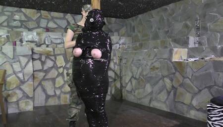 The Spain Files - Triple Layer Mummification for Busty Spanish Girl - Layer 3 and Breast Exposure - Full Clip wmv SD