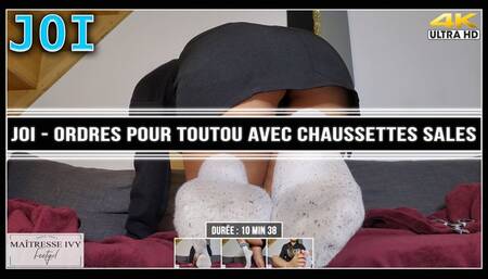 JOI - Ordres pour toutou avec chaussettes sales 4K