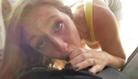 Risky Public Fuck in Parking Garage AVN 2020 - Molly Pills - Amateur POV HD