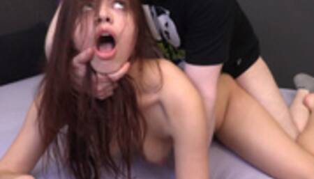 Sexy College Teen Begs For ROUGH WILD SEX And Cum All Over Her Petite Body