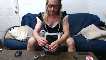 Sissy Slut Ashley Jolene Getting Ready For The Weekend