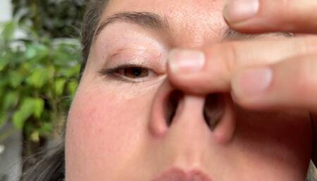 your favorite, nose like a pig