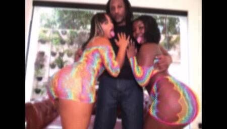 TWO GIRLS AND ONE GUY