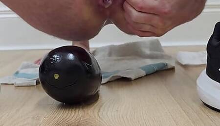 Eggplant Vs My Tight Ass, Such a Good Way to Ruin It