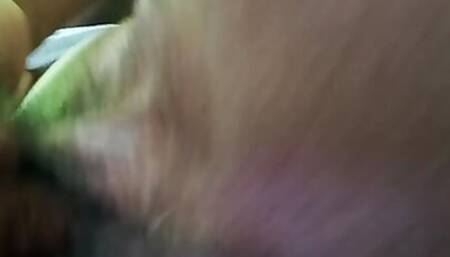 Masturbating
