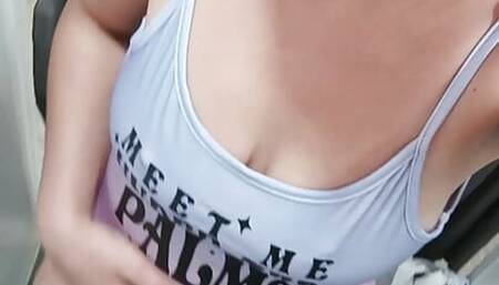 watch my soaking wet pussy in the fitting room