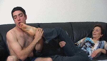 Worship and eat my ancient feet boy-1080