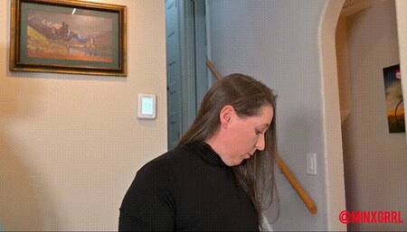 MinxGrrl - Hogtaped Surprise - BTS Version (wmv Format)