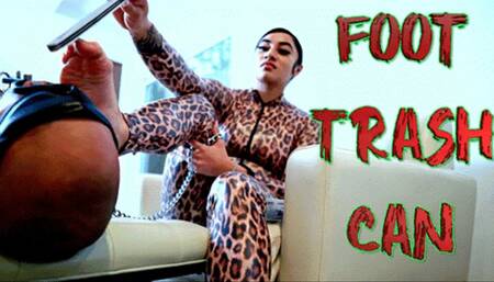 Foot Trash Can (HD 1080P MP4)