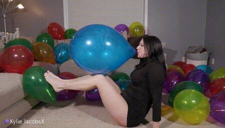 Pretty Crystal Balloons and Blue Balloon B2P - Kylie Jacobs - MP4 720p HD