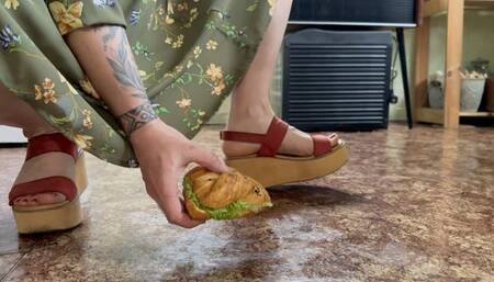 delicious sandwich and my powerful sandals wmv