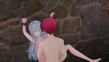 Fucked Elf Slave in the Dungeon