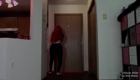 House Thief Pees Herself, When Guard Doggo Scares Her