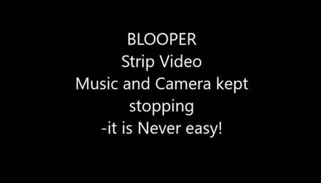 Witchy Woman Striptease with Bloopers