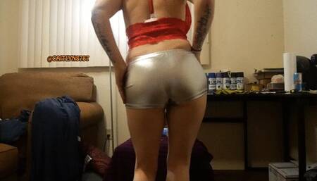 Riding Your Cock With Shorts On