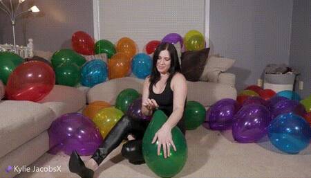 Time to Pop My Pretty Crystal Balloons - Kylie Jacobs - MP4 4K HD