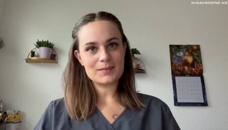 Dentist Teases You with Surgical Gloves