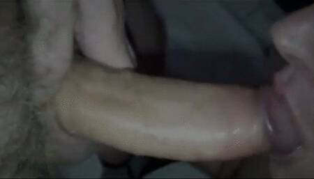 FIRST TIME! I suck a REAL Cock