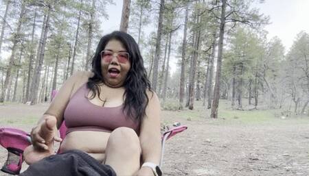 Quickie outside orgasm