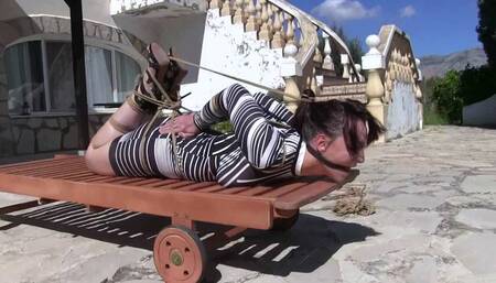 The Spain Files - Katarina Blade - Tight Hogtie in sexy Dress and High Heels - Part 2 mp4 SD