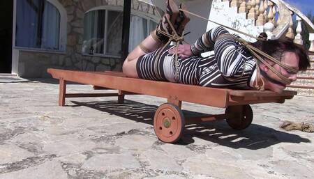 The Spain Files - Katarina Blade - Tight Hogtie in sexy Dress and High Heels - Full Clip wmv HD