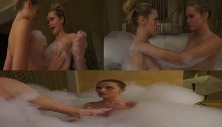 Step Sisters Enjoy A Bath