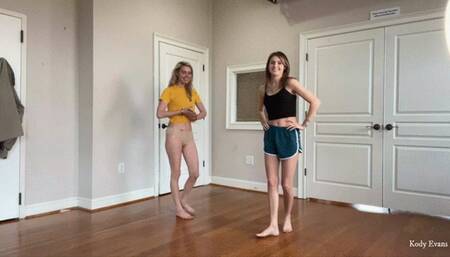 Trying out lift and carry