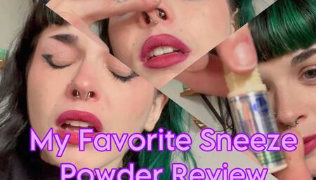 Eliza's Favorite Sneezing Powder mp4