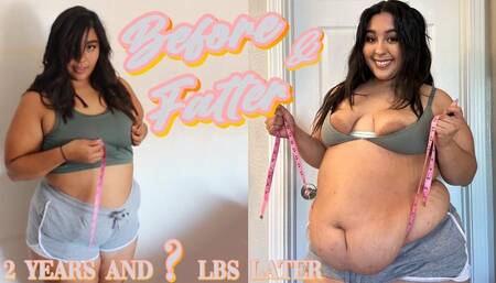 WEIGH-IN & MEASUREMENTS side by side COMPARISON | 30LBS LATER!