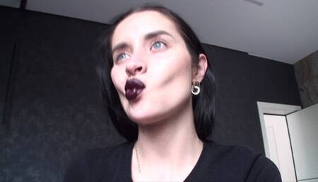 Nervous cheek biting! (1920x1080HD) MOV