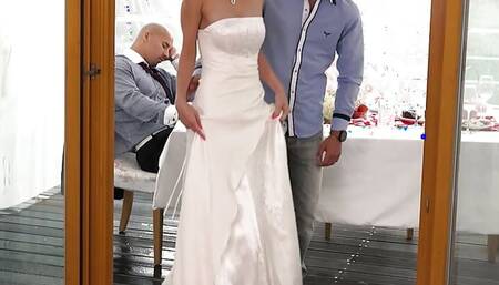 Czech MILF Cindy Shine Fucks Her Stepson At Her Own Wedding - LETSDOEIT