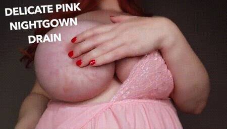 Delicate Pink Nightgown Drain