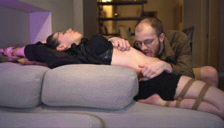 Neighbor made her a navel slave (FHD)