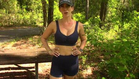 Biker Babe Sweaty Goddess Worship