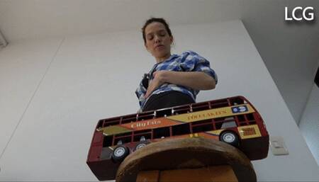 Marisa Destroys Two Floor Bus