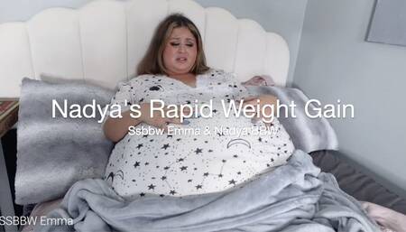 Nadya's Rapid Weight Gain