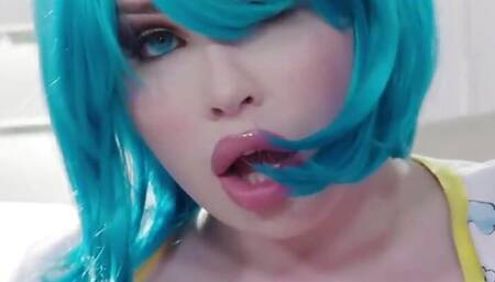 Dressed Like Adorable Doll, Sarina Valentina in Sensual Show for a Horny Audience!